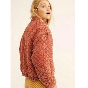 Reversible Free People quilted jacket -Small